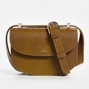 A.P.C. Brown Crossbody Bag
